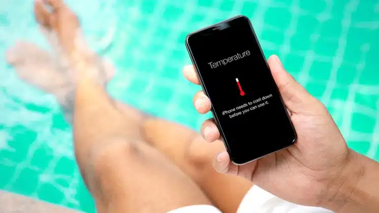داغ شدن گوشی آیفون