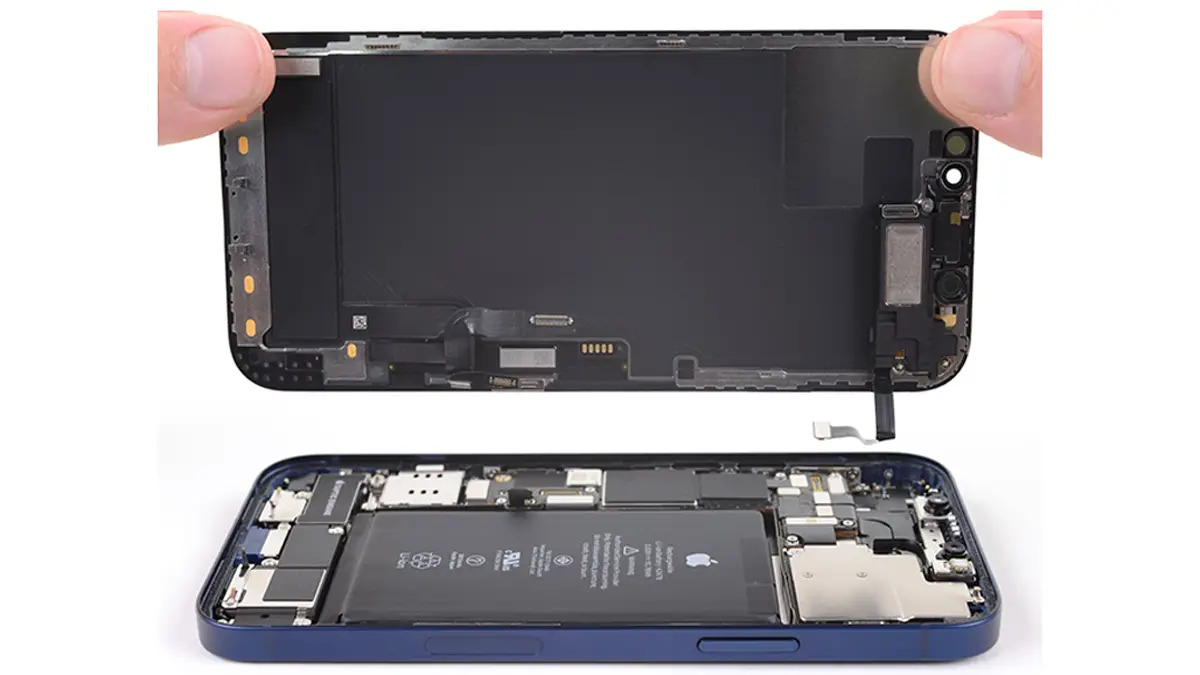 تعویض تاچ lcd